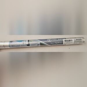 Velimax Reeded Glass 17.7 X 78.7 In 45 X 200 Cm Static Window Cling Brand New